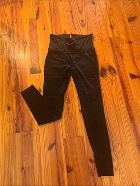 SPANX Black High-Waist Shaping Leggings